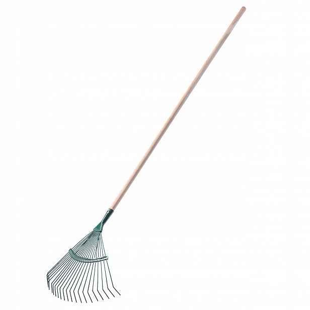 Hrábě Na Listí Trávy Z Drátu S Násadou 45 cm