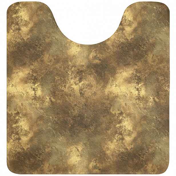 OnlyWow WC PŘEDLOŽKA Antique - metalický vzhled - Gold 55x60 cm