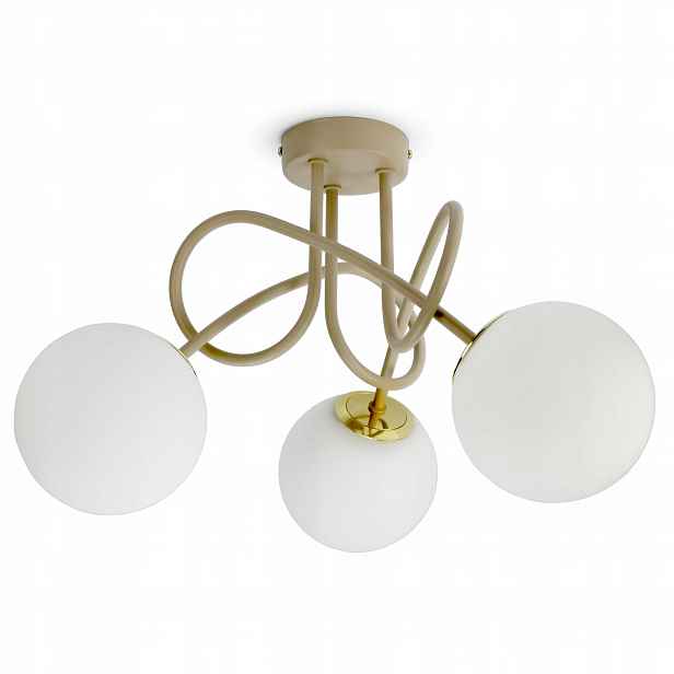 Stropní Svítidlo Lustr Stropní Svítidlo Béžová Šedá Béžová G9 Led 564-PE3 Poutko