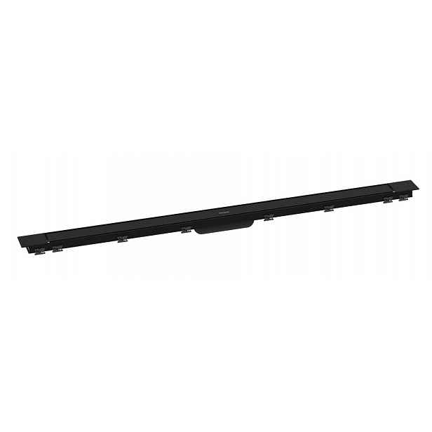 Hansgrohe RainDrain Match Plus - Sprchový žlab 120 cm, s roštem, matná černá 56218670