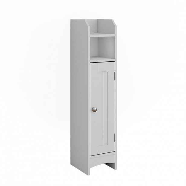 Vicco MIDI SKŘÍŇKA Bianco Bílá 18 x 81 cm s 5 přihrádkami