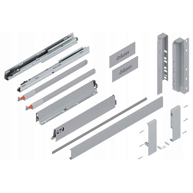 Blum Šuplík 500 Vysoká zásuvka vnitřní D šedá