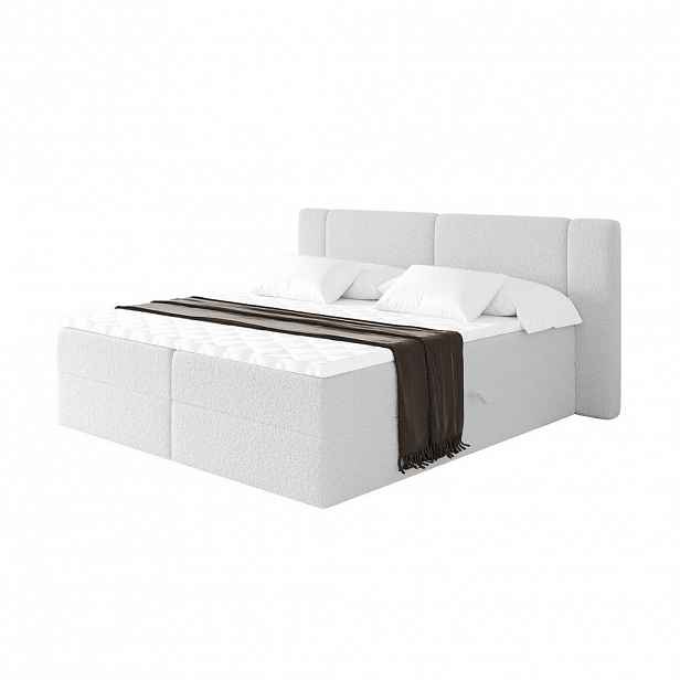 ALTDECOR POSTEL boxspring s matrací H4 - EVON - 180x200 cm Bílá