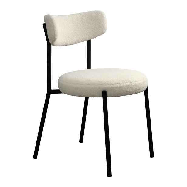Bílé jídelní židle v sadě 2 ks Gimli – Unique Furniture