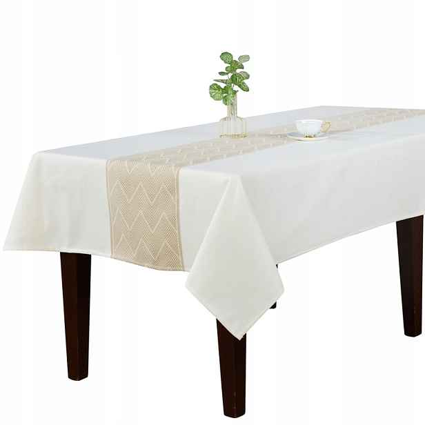 Dekorativní ubrus 140x350 Boho 093 jedle