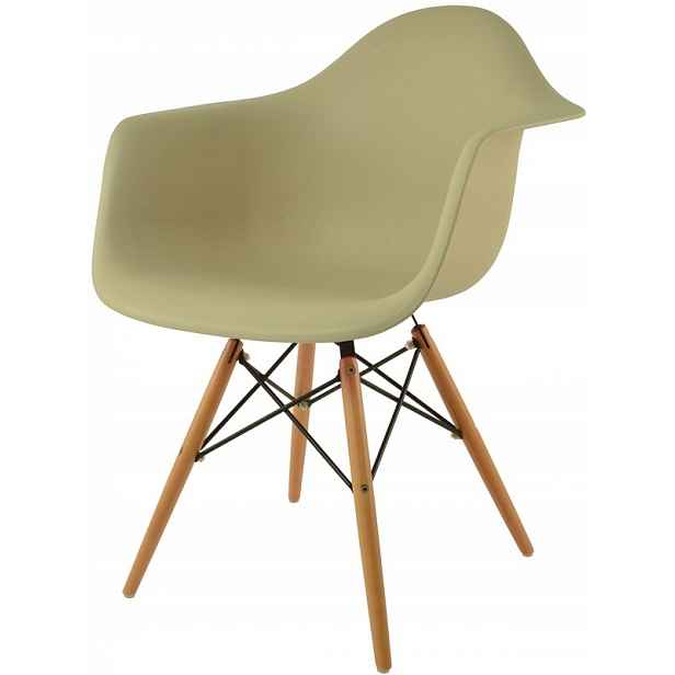 Křeslo Dankor Design Daw Spousta Barev Béžové