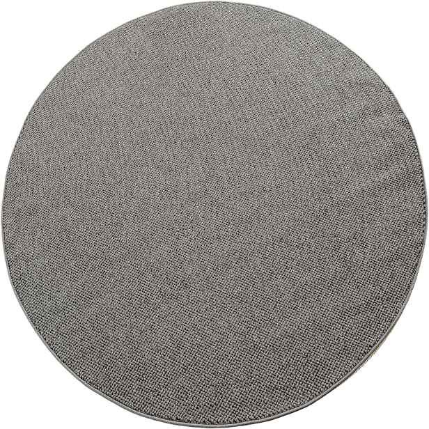 Kusový koberec Helix 2200 silver kruh, 160x160, šedá, chodba / předsíň, Ayyildiz
