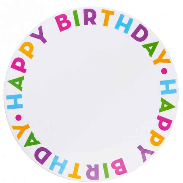Butlers HAPPY BIRTHDAY Talíř na dort 30 cm