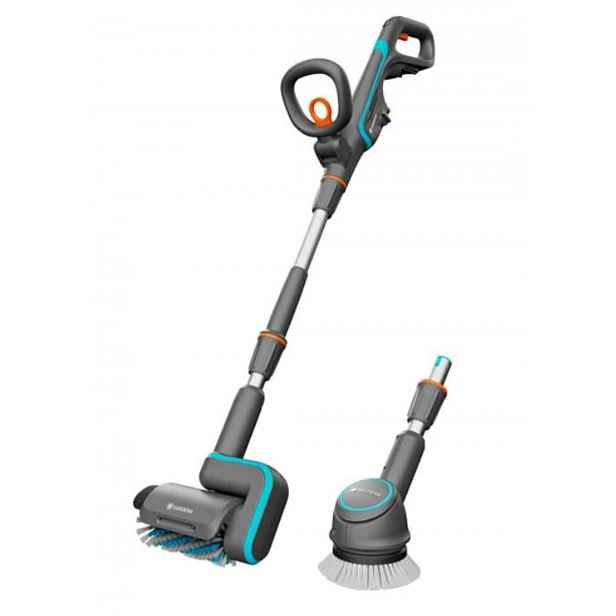 Gardena - 18V AKU multifunkční čistič AquaBrush 04/18V P4A, s příslušenstvím, bez baterie a nabíječky 14842-55