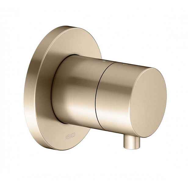 Keuco IXMO Comfort - Přepínací ventil pod omítku, pro 2 spotřebiče, kartáčovaný bronz 59556031001