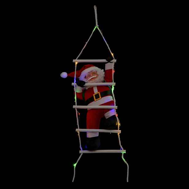 Santa Claus na žebříku, Led osvětlení