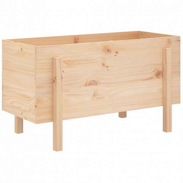 vidaXL Zahradní vyvýšený záhon 101 x 50 x 57 cm masivní borové dřevo