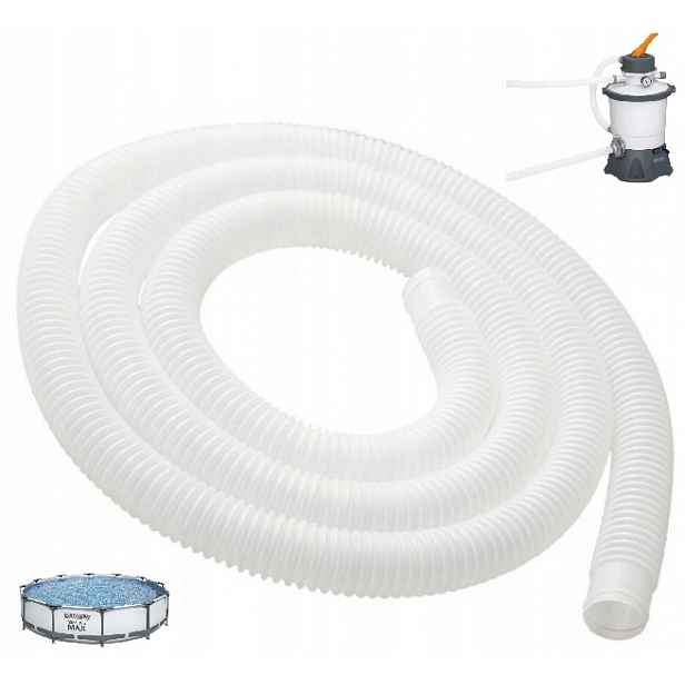 Hadice Trubka Trubka 3M Pro Bazénové Čerpadlo 32mm Bestway flexibilní vodní potrubí