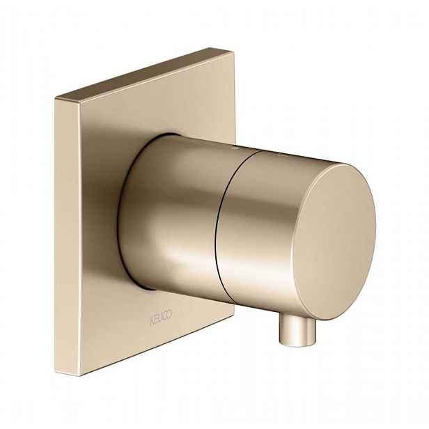 Keuco IXMO Comfort - Přepínací ventil pod omítku, pro 2 spotřebiče, kartáčovaný bronz 59556031002