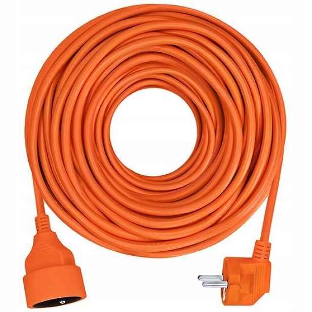 Prodlužovací kabel 1Z-15m oranžový