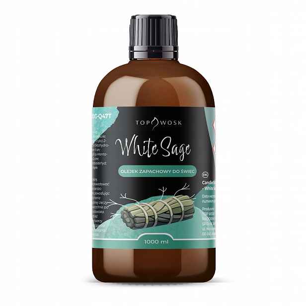 Vonný olej na svíčky White Sage 1000 ml vůně do parafínového vosku