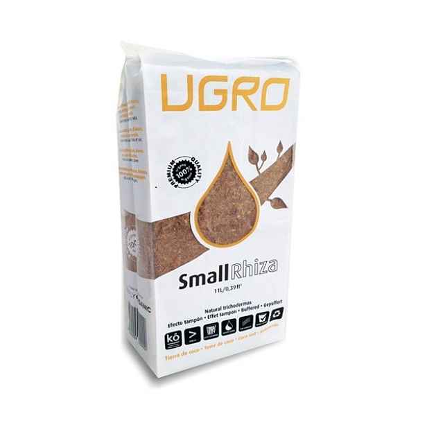 Lisovaný kokos U Gro small RHIZA - po rehydrataci 11 l kokosového substrátu