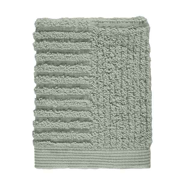 Šalvějově zelený froté bavlněný ručník 30x30 cm Classic – Zone