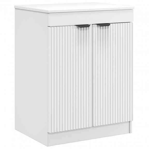 vidaXL Koupelnová skříň Bílá 54 x 41 x 70 cm Kompozitní dřevo