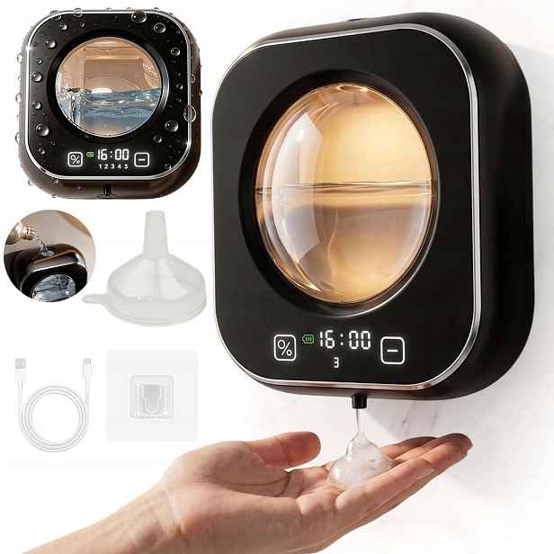 Automatický Dávkovač Pěnového Mýdla 320 ML Se Senzorem Pro Koupelny A Nemocnice