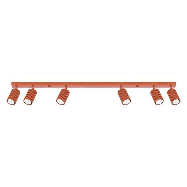 Bodové svítidlo v cihlové barvě 6,5x117 cm Gleam – Sollux