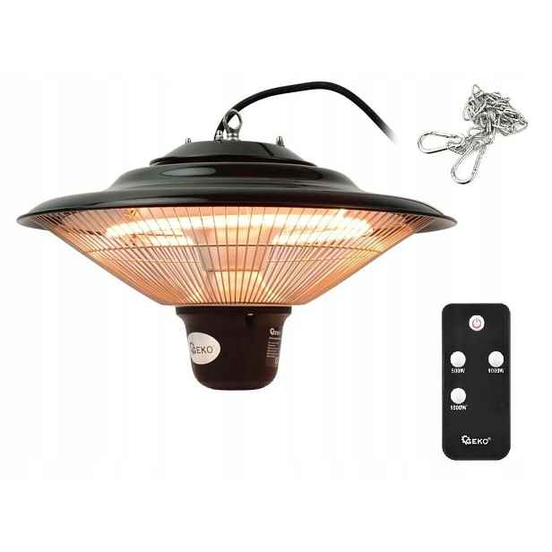 Infrazářič s dálkovým ovládáním 1500 W, závěsný G80580