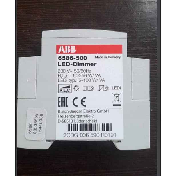 Led stmívač Abb 6586-500 100 W na Din lištu