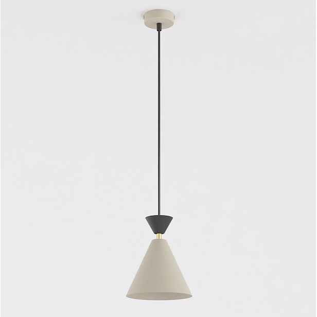 Závěsná lampa Klever 1 Mokka Black, černá, 1xE14