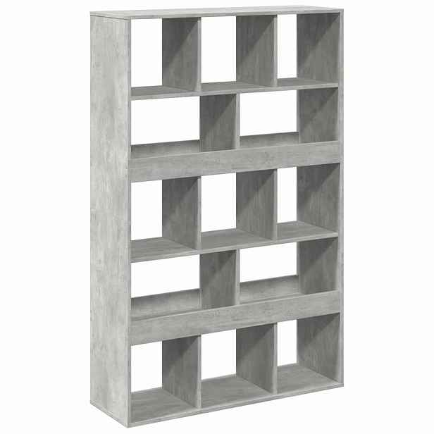 vidaXL Dělicí stěna betonově šedá 100 x 33 x 156,5 cm kompozitní dřevo