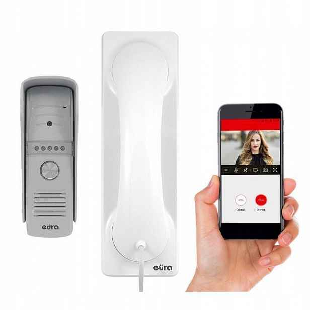 Rodinný videotelefon Eura Proxima VDP-50A3 bílý WiFi