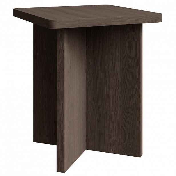 Selsey KONFERENČNÍ stolek Qubeo Dekor jasan hnědý 42 cm