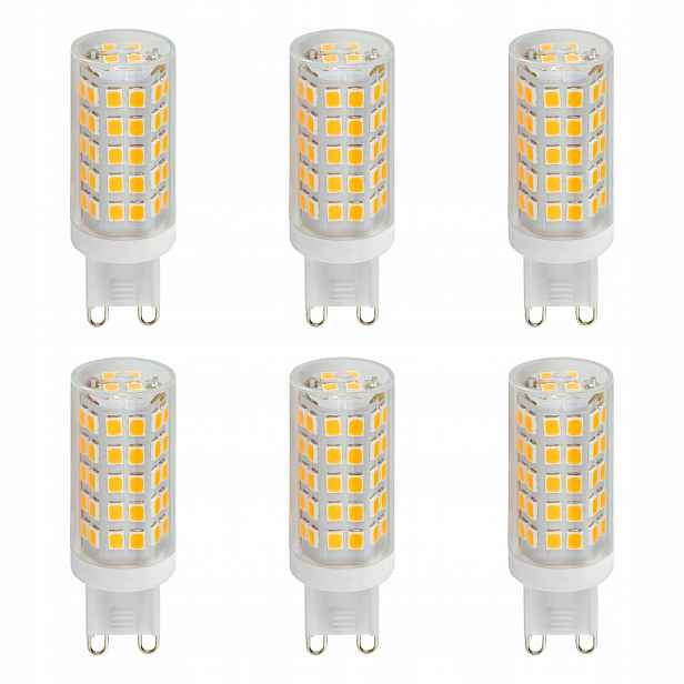 Tk Lighting Sada 6x Led žárovka G9 4W Nw 4000K