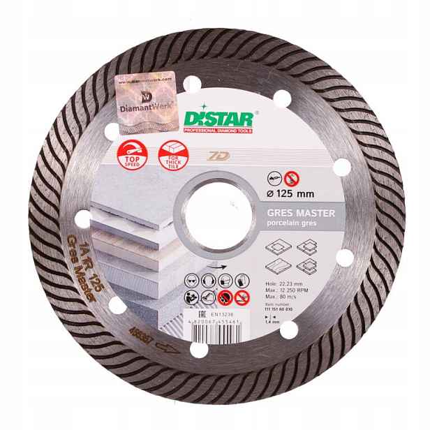 Diamantový kotouč Distar 7D Gres Master 115 mm