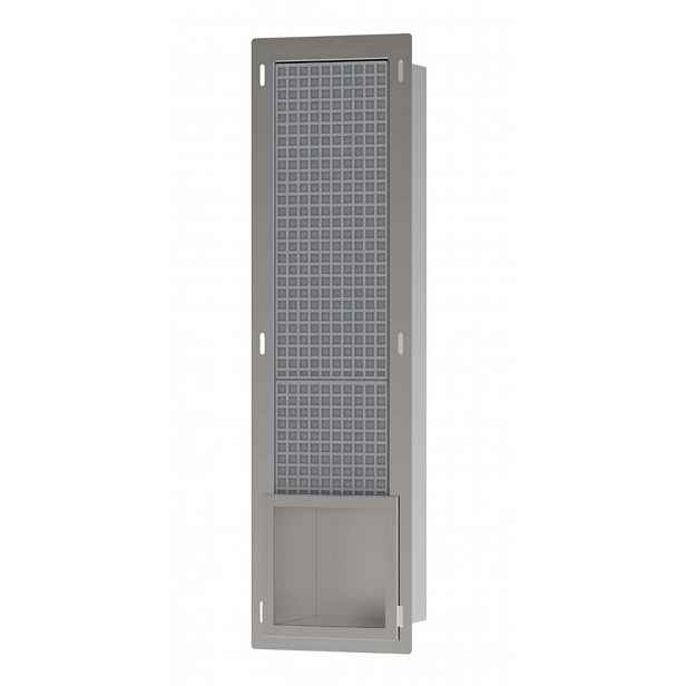 Hansgrohe XtraStoris Original - Podomítkový zásobník toaletního papíru, kartáčovaná ocel 56058800