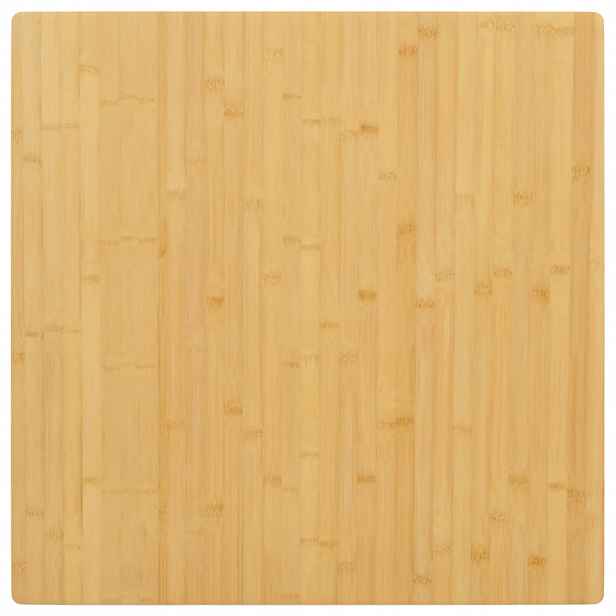 vidaXL Stolní deska 90 x 90 x 1,5 cm bambus