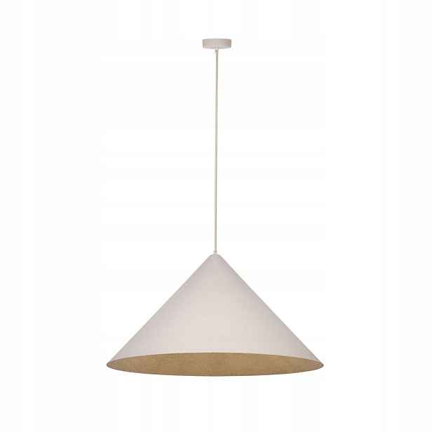Závěsný Vesuvio Béžový minerální kompozit 3 zdroje E27 15W Sigma Lighting