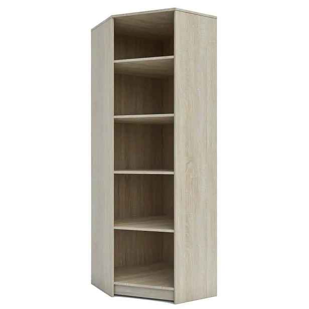 Casarredo Rohový skříňový regál OFFICE III dub sonoma