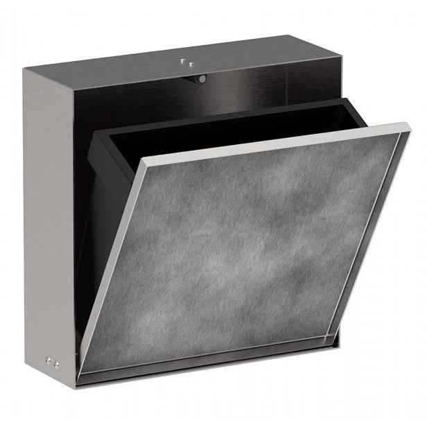 Hansgrohe XtraStoris Rock - Podomítkový odpadkový koš 4 l, kartáčovaná ocel 56089800