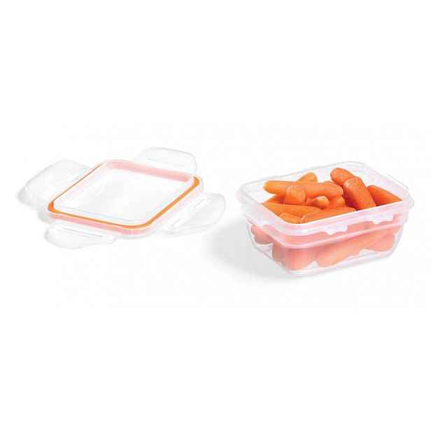 LOCKNLOCK DÓZA EASY MATCH OBDÉLNÍKOVÁ 170ML, ORANŽOVÁ