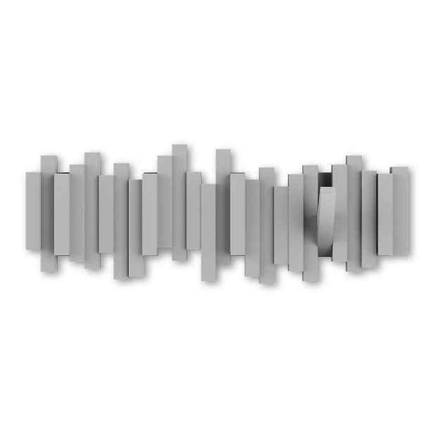 Šedý plastový nástěnný věšák Sticks – Umbra