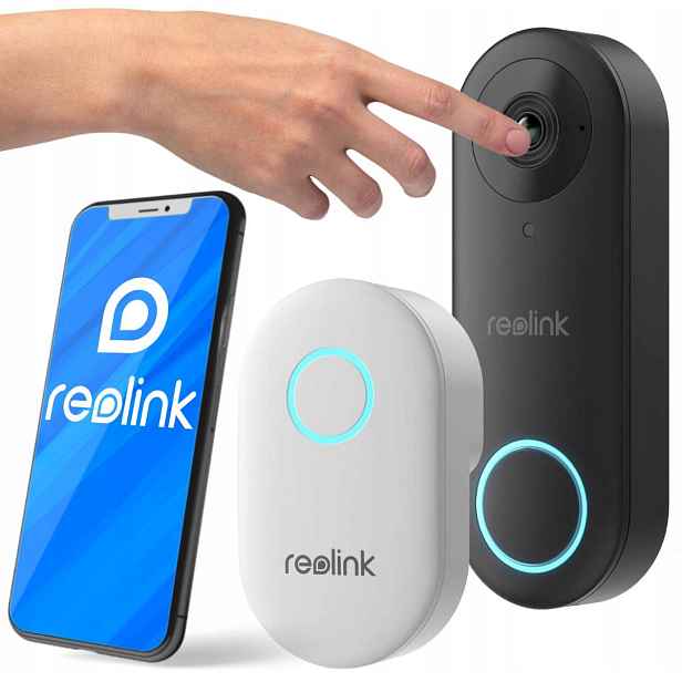Reolink bezdrátový videozvonek D340W Wi-Fi 5MPx