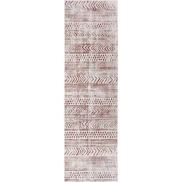 Koberec Běhoun 80x350 cm, oboustranný, plochý tkaný pro chodbu-předsíň