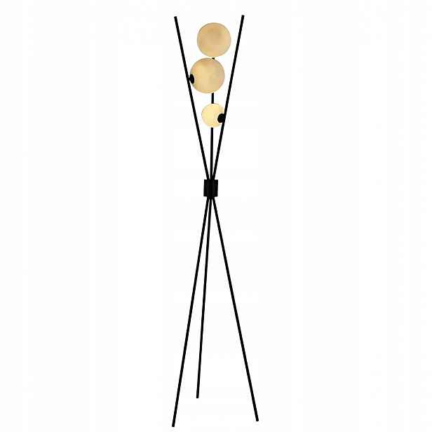 Podlahová lampa Abigali Goliat G9x3 165 cm moderní černá