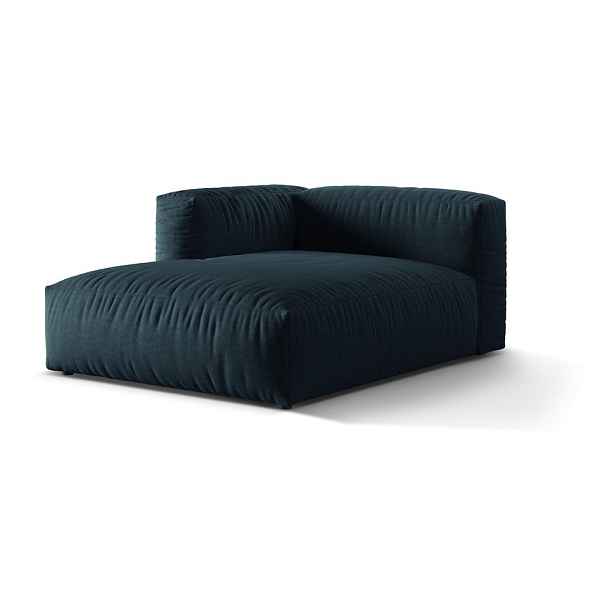 Tmavě modrý modul pohovky (levý roh) Martina – Micadoni Home