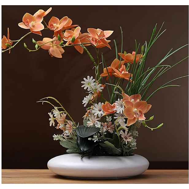 Allecto Umělé orchideje Elegantní dekorace Interiér R22