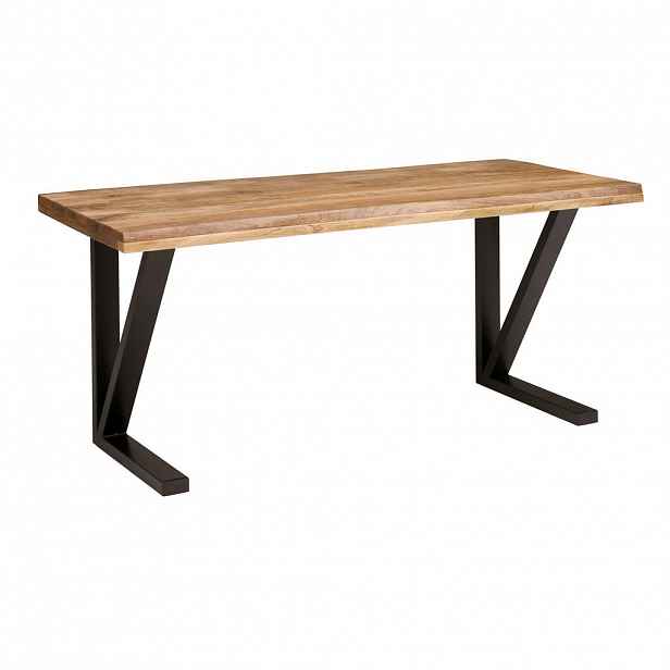 Livetastic PSACÍ STŮL, přírodní barvy, černá, 175/76/80 cm