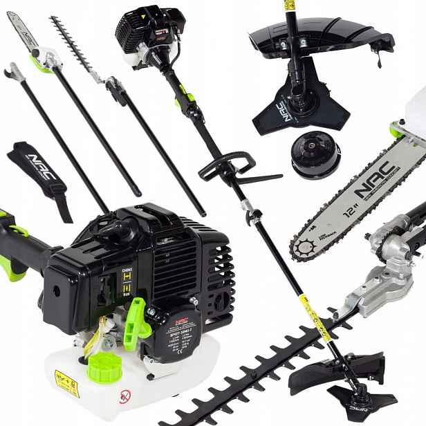 Nůžky Na Živý Plot Nac Motorový Vyžínač S Výložníkem 12" 42,7 CM ³ 1,2 Kw