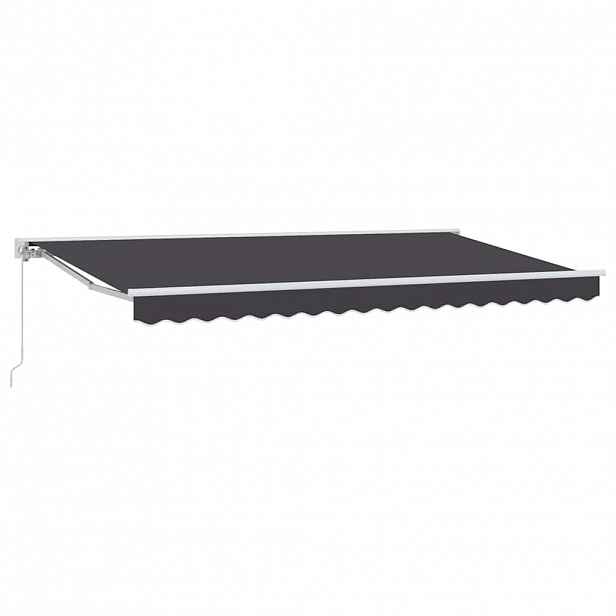 vidaXL Rám markýzy Antracitová 400 x 200 cm