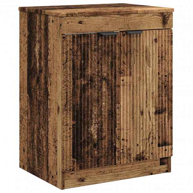 vidaXL Koupelnová skříň Staré dřevo 54 x 41 x 70 cm Kompozitní dřevo