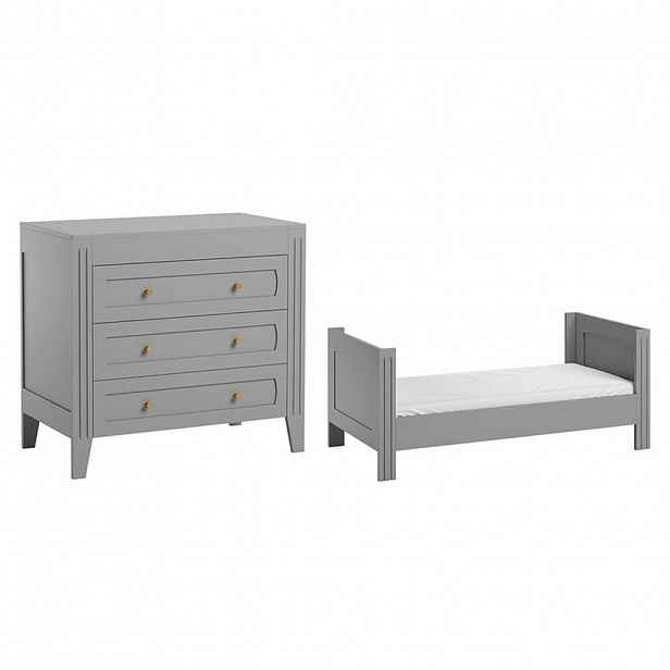 Petits-meubles POKOJ PRO MIMINKO 2DÍLNÝ Grey